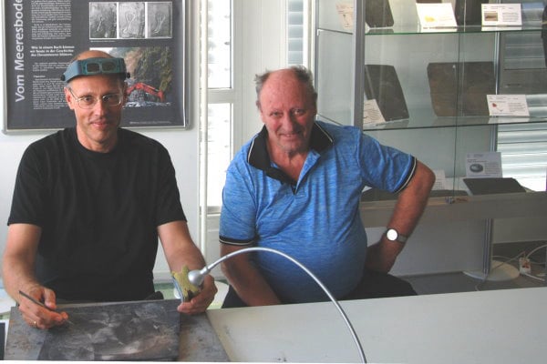 Conularia_Bundenbach Bundenbach-Fossilien_Präparation_1